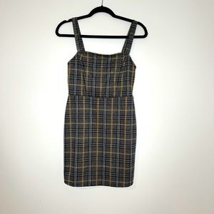 NWT- Plaid mini dress